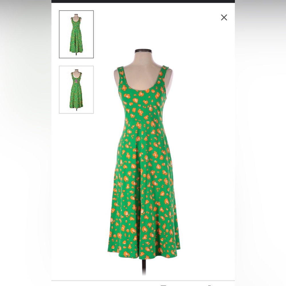 Tabitha Brown Women's Sleeveless Green Dress XL never worn text attached.